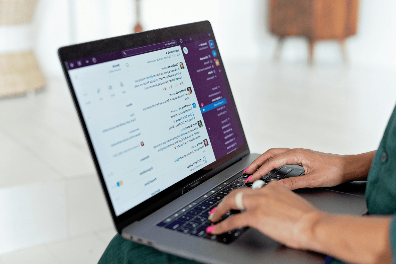 Communication instantanée bureau-terrain